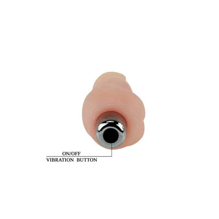Vibrador Baile Estimulador Color Natural 12 Cm