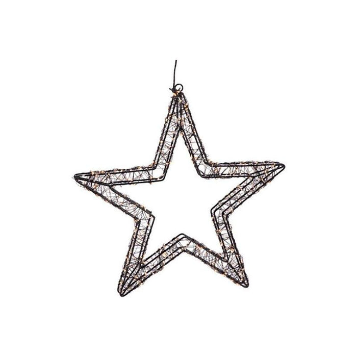 Estrella 800 Leds Negro 36 Cm