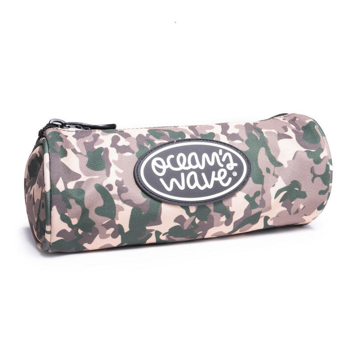 Estuche Redondo Ocean'S Wave Ocw00483 - Camuflaje Tierra