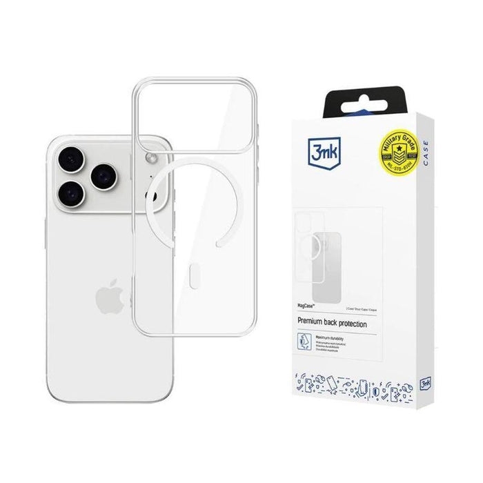 Etui Armor Magcase Para Apple Iphone 17 Pro Przezroczysty