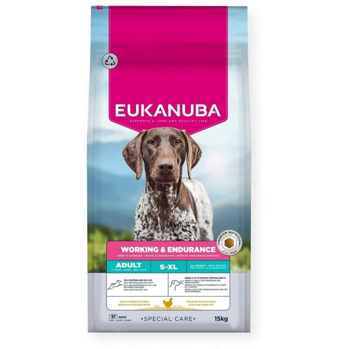 Eukanuba Working Endurance Sucha Karma Para Perro 15kg