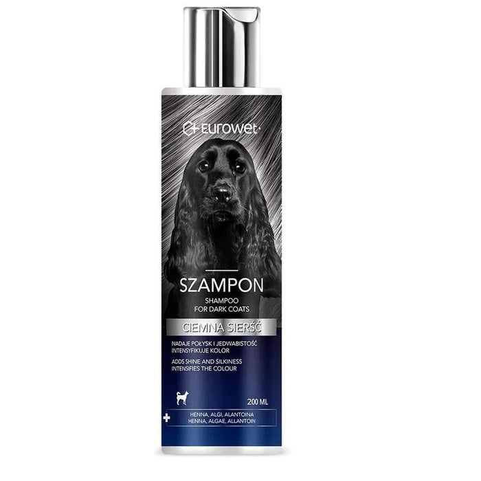 Eurowet Shampoo Dark Coat Para Perro 200ml
