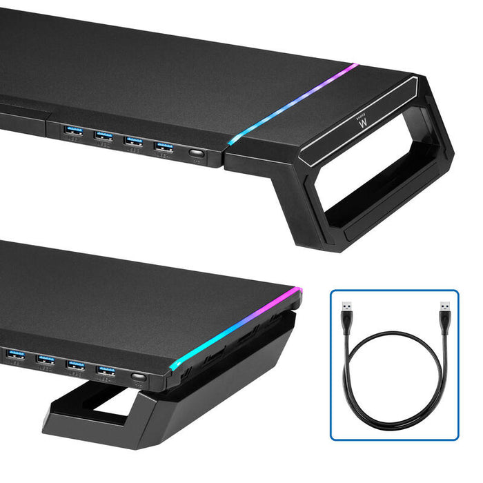 Ewent Elevador Monitor Rgb Con Hub Usb 3.0