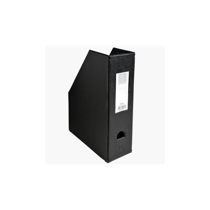 Exacompta Revistero Lomo 100mm A4 Pvc Negro