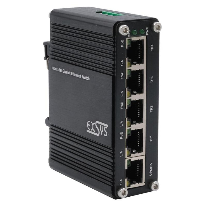 Exsys Ex-62020poe 5-Port Industrial Ethernet Switch Poe