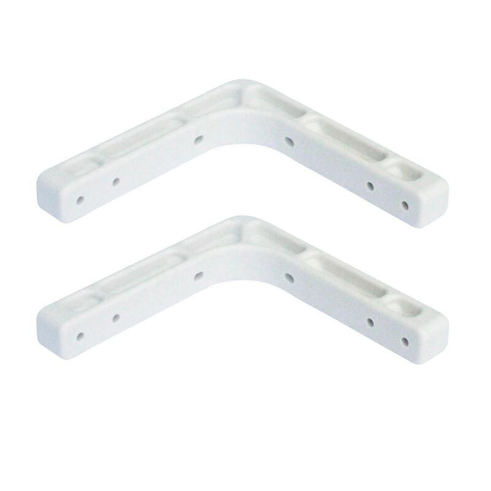 Extension Wall Bracket - 6"X6" Plastic - 15x15cm (1 Pair)