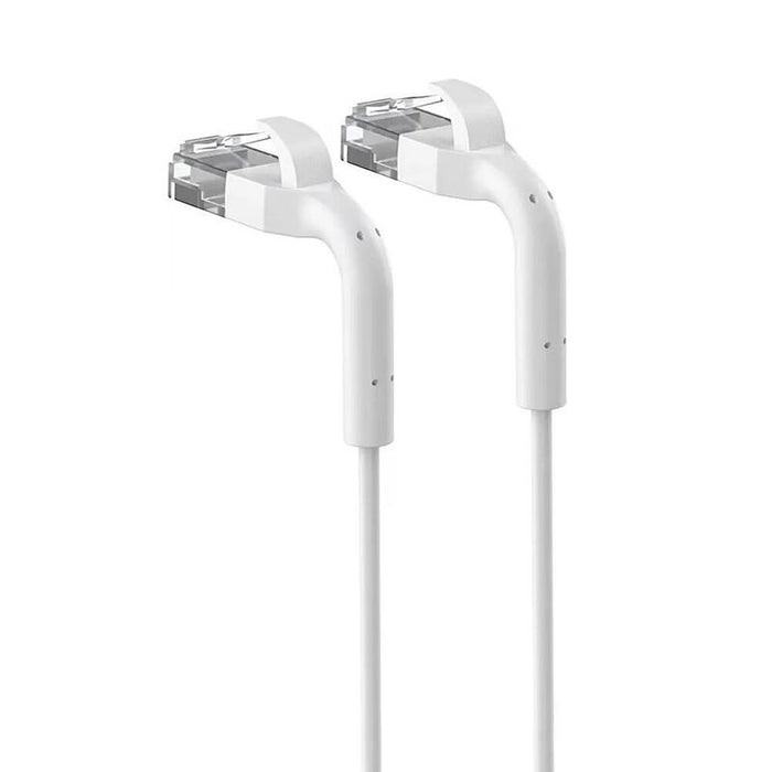 Extralink Lan Patchcord Cat.6 U/Ftp 10m 1gbit Bendable Booted Foiled Twisted Pair Bare Copper White