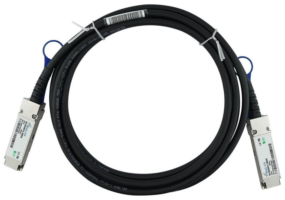 EAN 4063232642246 - BlueOptics QSFP-100G-CU1M-BL Cable de fibra óptica e InfiniBand 1 m QSFP28 Negro imagen 1