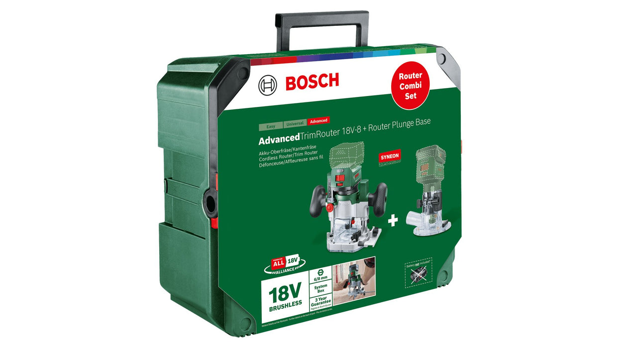 EAN 4053423243994 - Bosch 0 603 9D5 002 fresadora y desbastadora Negro, Verde 30000 RPM imagen 5