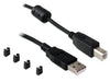 EAN 4043619875863 - DeLOCK 87586 convertidor, repetidor y aislador en serie Negro imagen 3