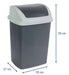EAN 4002390095846 - MAUL 9522487 papelera 24 L Rectangular Plástico, Polipropileno (PP) Gris Oscuro, Blanco imagen 3