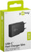 EAN 4040849757358 - Goobay Slim Universal Negro Corriente alterna Carga rápida Interior imagen 2