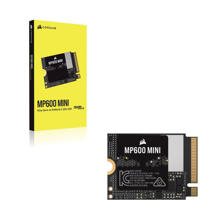 EAN 0840006688778 - Corsair MP600 Mini 1 TB M.2 PCI Express 4.0 NVMe 3D TLC NAND imagen 7