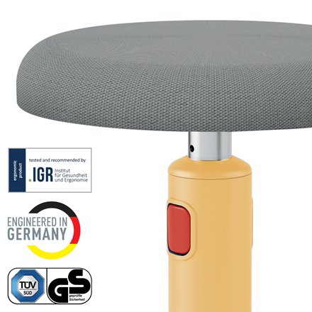 EAN 4002432129454 - Leitz Ergo Cosy Active Asiento acolchado imagen 4