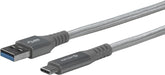 EAN 5706998553522 - eSTUFF ES605151 cable USB USB 3.2 Gen 1 (3.1 Gen 1) 1 m USB C USB A Gris imagen 1