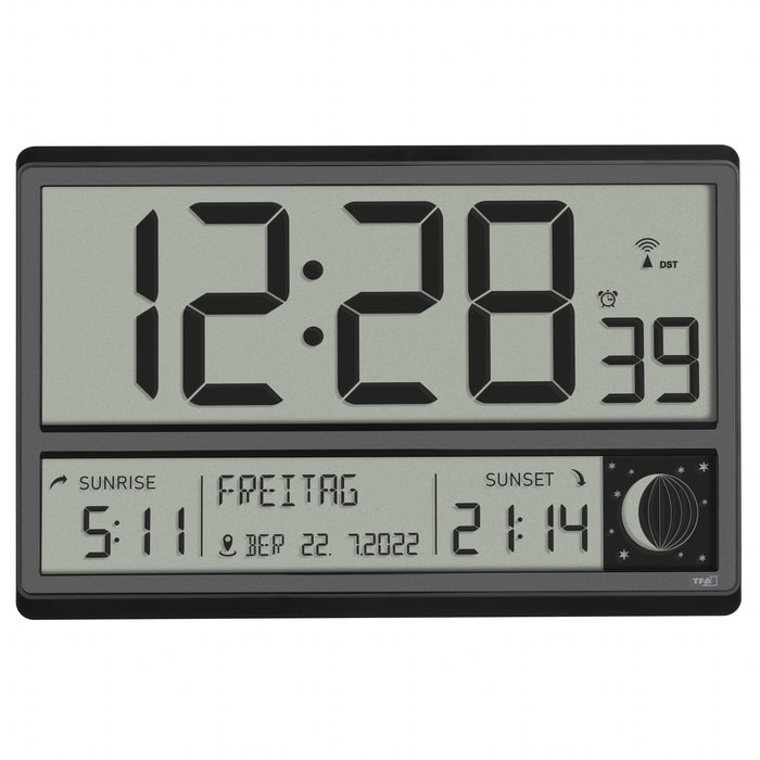 EAN 4009816039194 - TFA-Dostmann 60.4524.01 despertador Reloj despertador digital Negro imagen 1