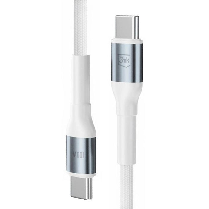 EAN 5903108680387 - 3MK 5903108680387 cable USB USB 2.0 1 m USB C 0,48 Gbit/s 100 W Blanco imagen 2