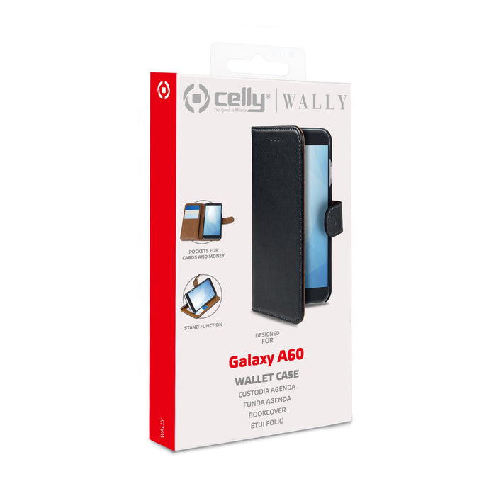 EAN 8021735752080 - Celly Wally funda para teléfono móvil 16 cm (6.3") Funda cartera Negro imagen 5