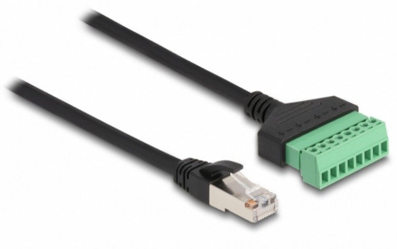 EAN 4043619659753 - DeLOCK 65975 cable de red Negro, Verde 0,3 m Cat6 U/UTP (UTP) imagen 1