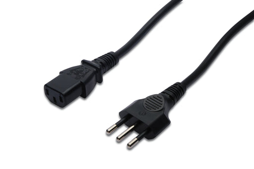 EAN 4016032312086 - Digitus AK-440113-018-S cable de transmisión Negro 1,8 m CEI 23-50 IEC C13 imagen 1