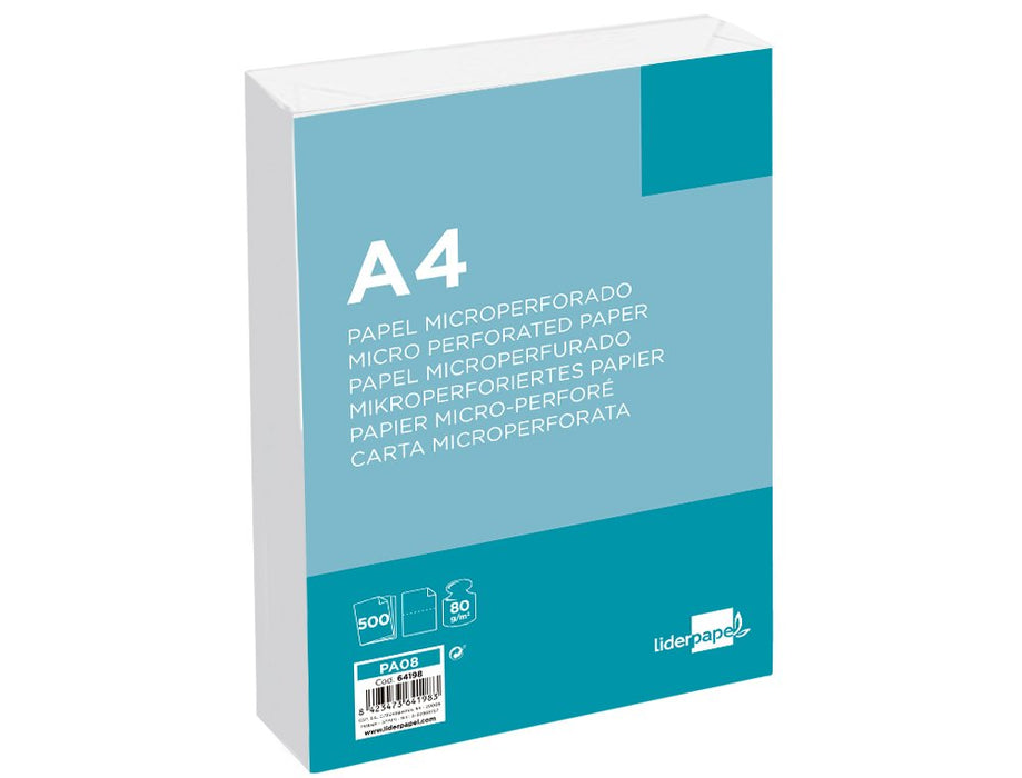 EAN 8423473641983 - Liderpapel PA08 papel perforado imagen 2