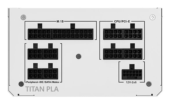 EAN 4710562741612 - Montech TITAN PLA 750W unidad de fuente de alimentación 20+4 pin ATX ATX Blanco imagen 5