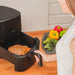 EAN 8435484049719 - Cecotec 04971 freidora Sencillo 5,5 L Independiente 1500 W Freidora de aire caliente Negro imagen 9