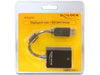 EAN 4043619618477 - DeLOCK 61847 adaptador de cable de vídeo 0,125 m DisplayPort DVI-I Negro imagen 2