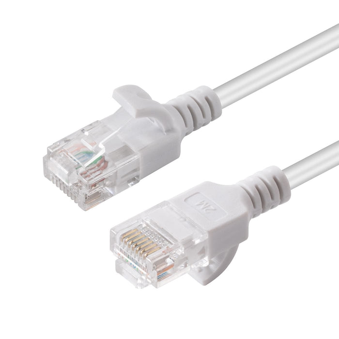 EAN 5704174042730 - Microconnect V-UTP6A05W-SLIM cable de red Blanco 5 m Cat6a U/UTP (UTP) imagen 1