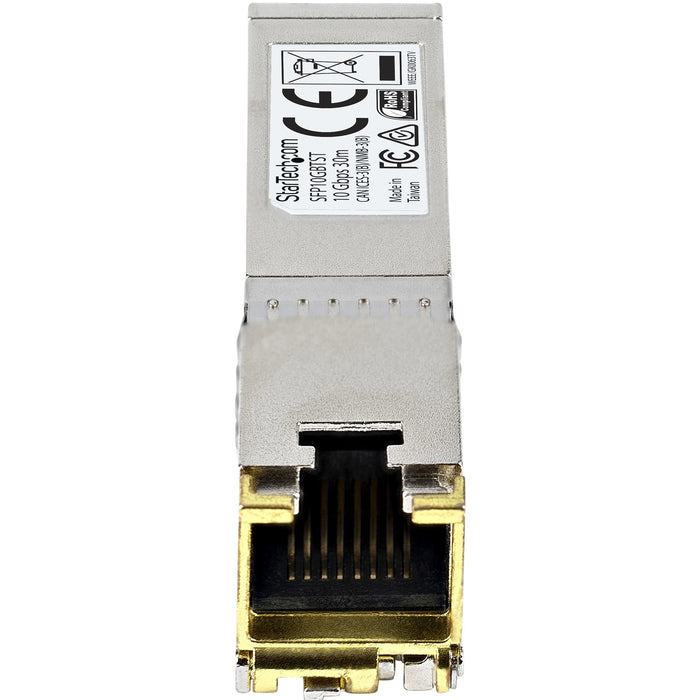 EAN 65030873376 - StarTech.com SFP10GBTST red modulo transceptor Cobre 10000 Mbit/s SFP+ imagen 5
