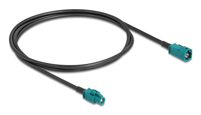 EAN 4043619906796 - DeLOCK 90679 cable coaxial 1 m HSD Z Negro, Azul imagen 1