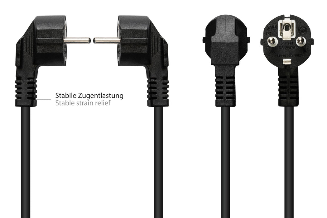 EAN 4014619554812 - Alcasa P0150-S050 cable de transmisión Negro 5 m Enchufe tipo E+F C15 acoplador imagen 3