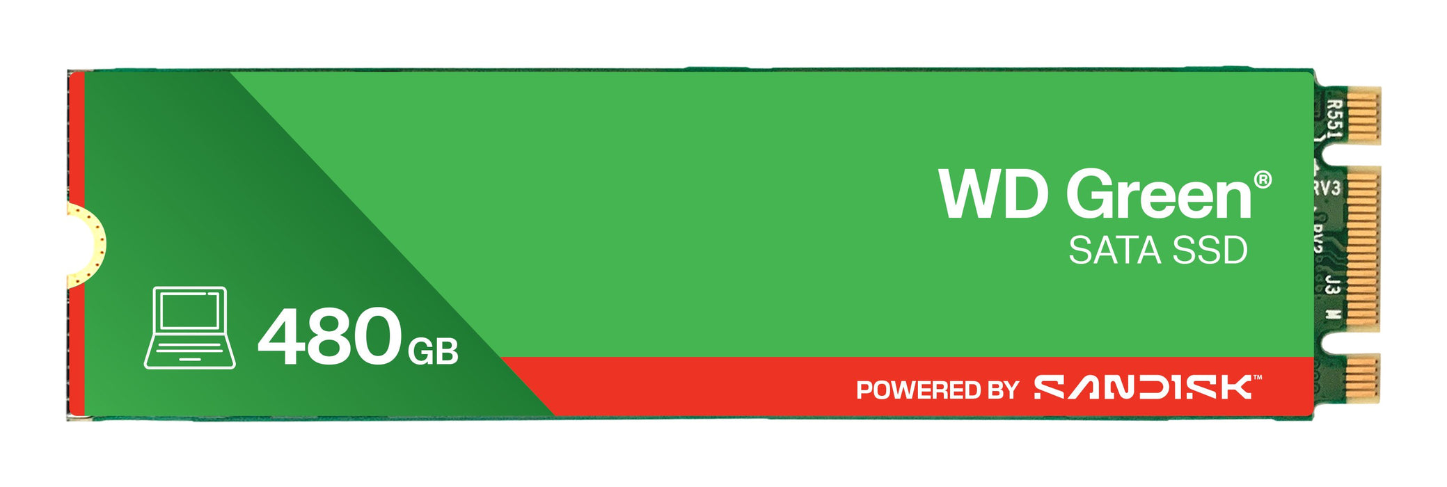 EAN 0718037894355 - SanDisk Green WDS480G3G0B 480 GB M.2 Serial ATA III imagen 1