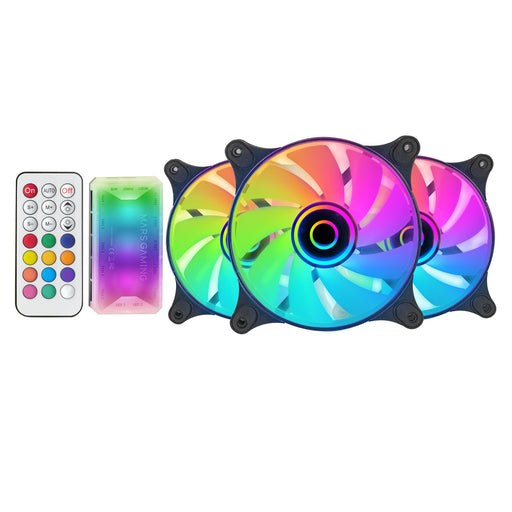 EAN 8435693102861 - Mars Gaming MF3DKIT sistema de refrigeración para ordenador Carcasa del ordenador Ventilador 3 pieza(s) imagen 2