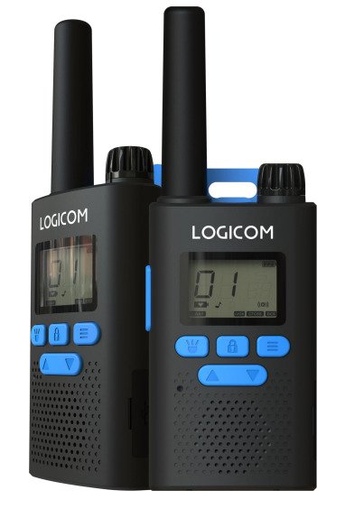 EAN 3483070030882 - Logicom ESSENTIAL two-way radios 16 canales Negro, Azul imagen 1