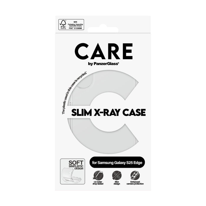 EAN 5715685025518 - PanzerGlass CARE™ by ® X-Ray Case Samsung S25 Edge funda para teléfono móvil Transparente imagen 3