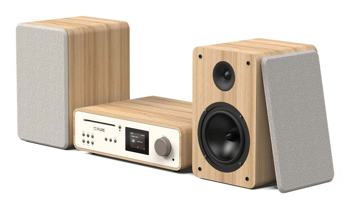 EAN 759454301293 - Pure 252807 sistema de audio para el hogar Microcadena de música para uso doméstico 50 W Roble, Blanco imagen 4