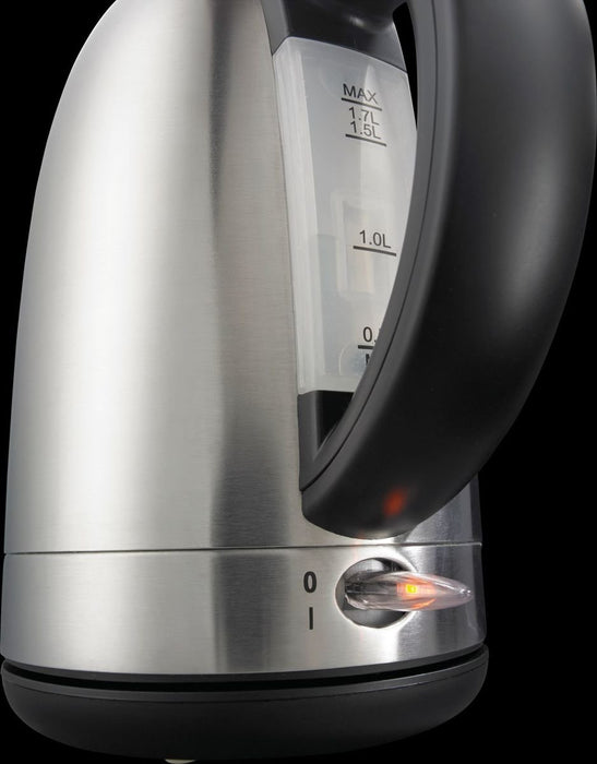 EAN 3838942111242 - Gorenje K17FEII tetera eléctrica 1,7 L 2200 W Negro, Plata imagen 6
