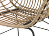 EAN 5712110030987 - Jysk Krzesło ILDERHUSE naturalny ( 2 sztuki) silla de jardín Salón Asiento duro Respaldo duro Polirratán  imagen 3