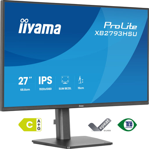 EAN 4948570126705 - iiyama ProLite XB2793HSU-B1 pantalla para PC 68,6 cm (27") 1920 x 1080 Pixeles Full HD LED Negro imagen 1