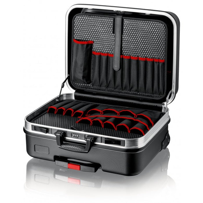 EAN 4003773057512 - Knipex BIG Basic Move Caja de herramientas Acrilonitrilo butadieno estireno (ABS), Aluminio Negro imagen 5