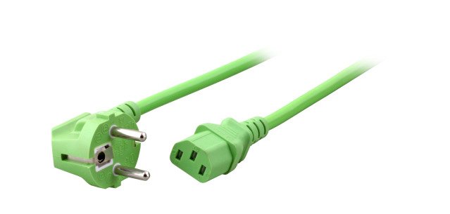 EAN 4049759269678 - EFB Elektronik EK588GN.3V2 cable de transmisión Verde 3 m Enchufe tipo F C13 acoplador imagen 1