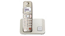 EAN 5025232915774 - Panasonic KX-TGE250 Teléfono DECT Identificador de llamadas Champán, Oro imagen 3