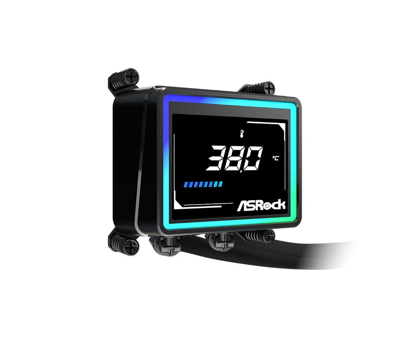 EAN 4711581493483 - Asrock Challenger 360 Digital Procesador Kit de refrigeración líquida 12 cm Negro imagen 6