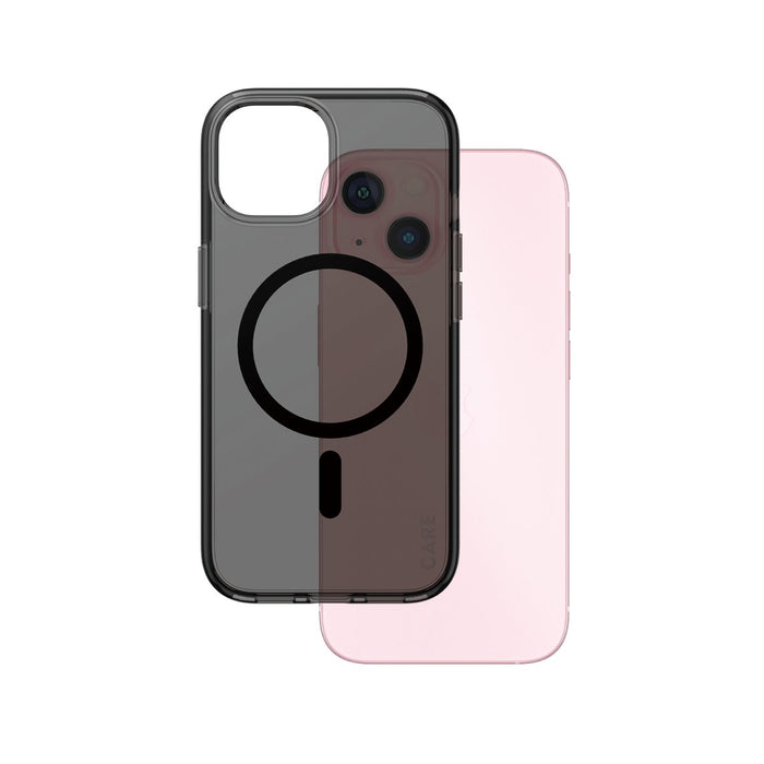 EAN 5715685012402 - PanzerGlass CARE™ by ® Urban Combat Case Smokey w. Black MagSafe iPhone 15 funda para teléfono móvil Negr imagen 1