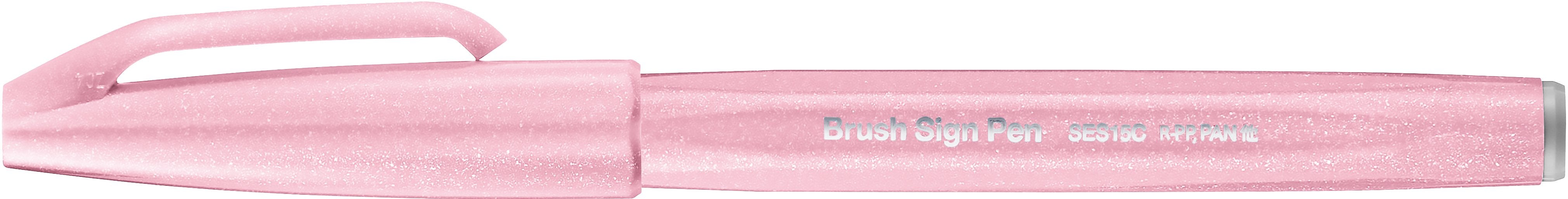 EAN 4902506365071 - Pentel Brush Sign rotulador Fino Rosa claro 1 pieza(s) imagen 1