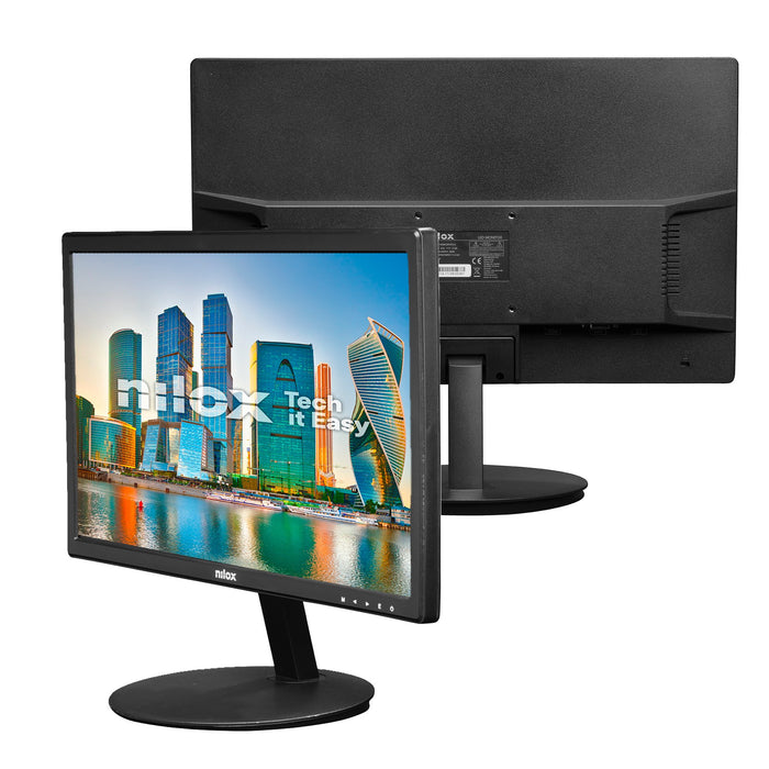 EAN 8431775035690 - Nilox NXM19FHD11 pantalla para PC 47 cm (18.5") 1366 x 768 Pixeles HD LED Negro imagen 6