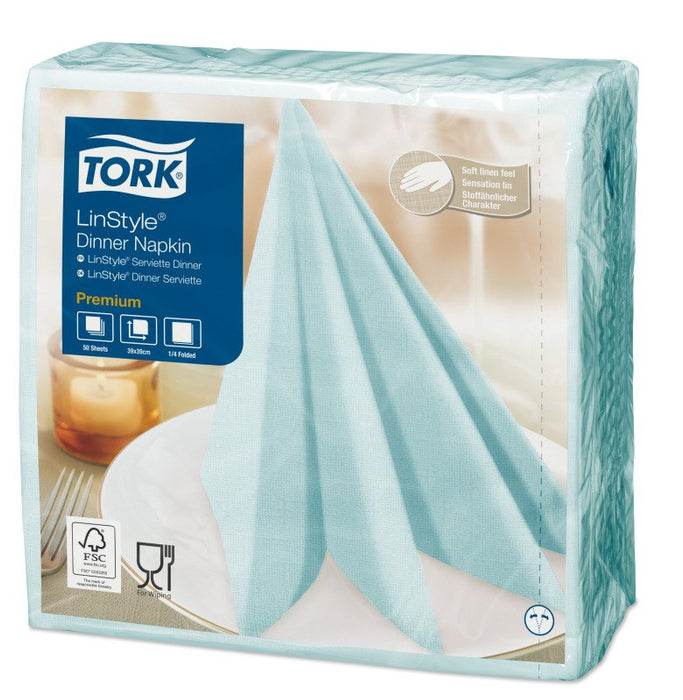 EAN 7322540901115 - Tork 478880 servilleta de papel Color aguamarina 50 pieza(s) imagen 1