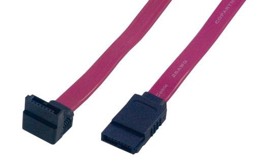 EAN 3700224716455 - MCL 0.5m SATA III cable de SATA 0,5 m Rojo imagen 1