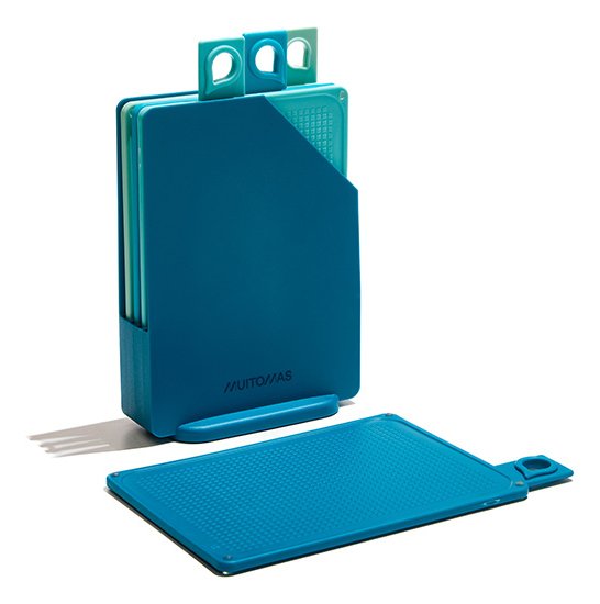 EAN 8021735209508 - Muitomas CUTTINGBOARDBL tabla de cocina para cortar Rectangular Silicona Azul imagen 2